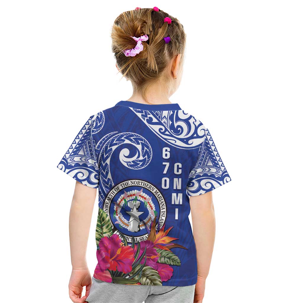 Hafa Adai Northern Mariana Islands Kid T Shirt Polynesian Tribal Pattern LT05 - Polynesian Pride