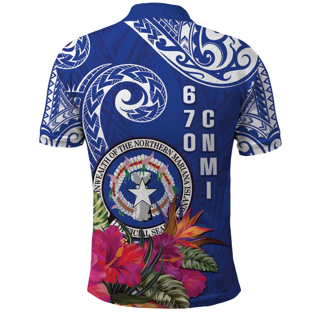 Hafa Adai Northern Mariana Islands Polo Shirt Polynesian Tribal Pattern LT05 - Polynesian Pride