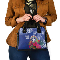 Hafa Adai Northern Mariana Islands Shoulder Handbag Polynesian Tribal Pattern LT05 - Polynesian Pride