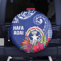 Hafa Adai Northern Mariana Islands Spare Tire Cover Polynesian Tribal Pattern LT05 - Polynesian Pride