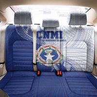 Northern Mariana Islands Back Car Seat Cover CNMI Seal LT05 - Polynesian Pride