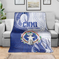 Northern Mariana Islands Blanket CNMI Seal LT05 - Polynesian Pride