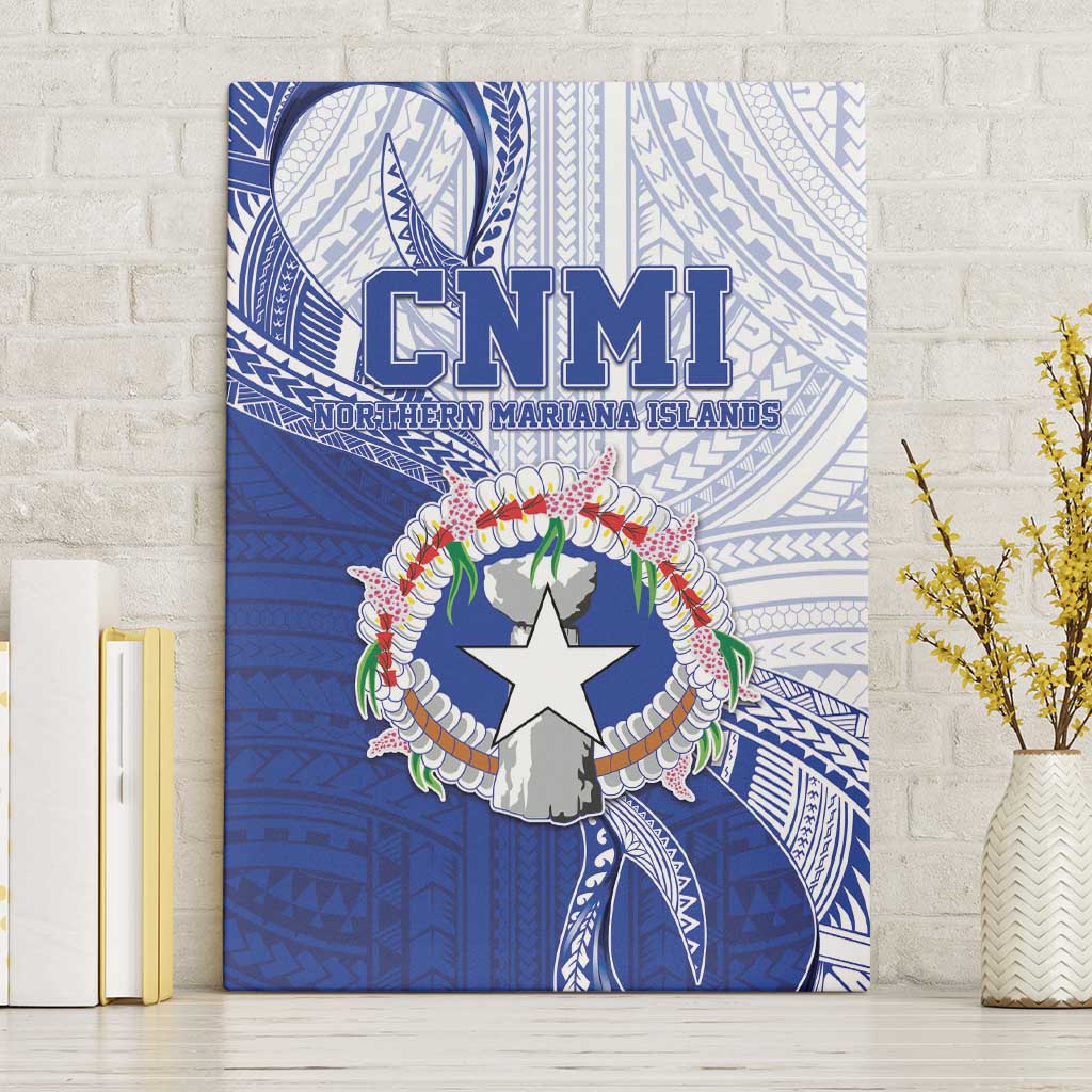 Northern Mariana Islands Canvas Wall Art CNMI Seal LT05