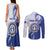 Personalized Northern Mariana Islands Couples Matching Tank Maxi Dress and Long Sleeve Button Shirt CNMI Seal