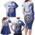 Personalized Northern Mariana Islands Family Matching Long Sleeve Bodycon Dress and Hawaiian Shirt CNMI Seal