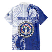 Personalized Northern Mariana Islands Hawaiian Shirt CNMI Seal LT05 - Polynesian Pride