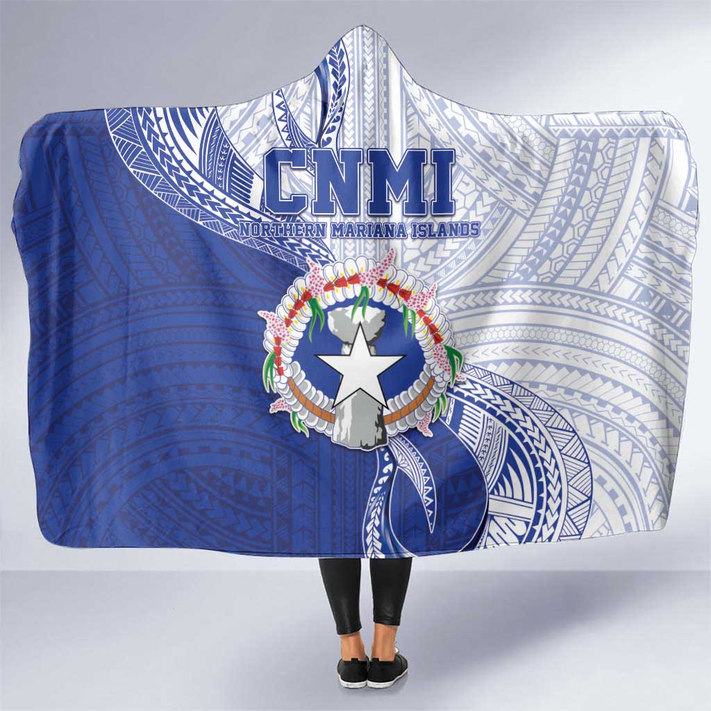 Northern Mariana Islands Hooded Blanket CNMI Seal LT05