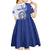 Personalized Northern Mariana Islands Kid Short Sleeve Dress CNMI Seal