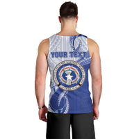 Personalized Northern Mariana Islands Men Tank Top CNMI Seal LT05 - Polynesian Pride