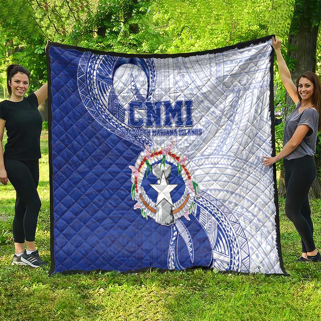 Northern Mariana Islands Quilt CNMI Seal LT05 - Polynesian Pride