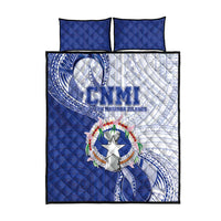 Northern Mariana Islands Quilt Bed Set CNMI Seal LT05 - Polynesian Pride