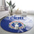 Northern Mariana Islands Round Carpet CNMI Seal LT05