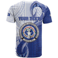 Personalized Northern Mariana Islands T-Shirt - CNMI Seal LT05 - Polynesian Pride
