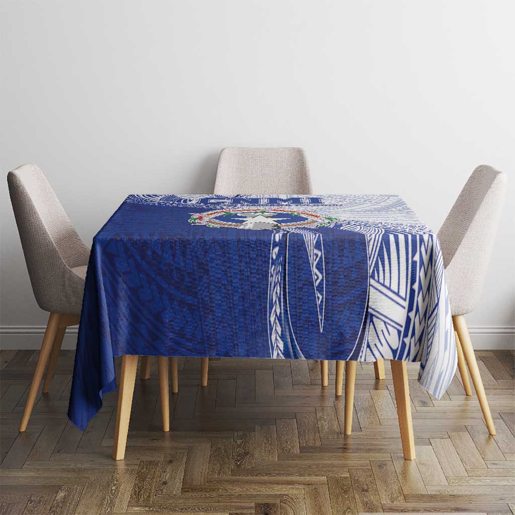 Northern Mariana Islands Tablecloth CNMI Seal LT05 - Polynesian Pride
