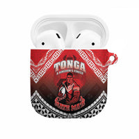 Rugby Tonga MMT AirPods Case Mana O Tonga LT05 Red - Polynesian Pride