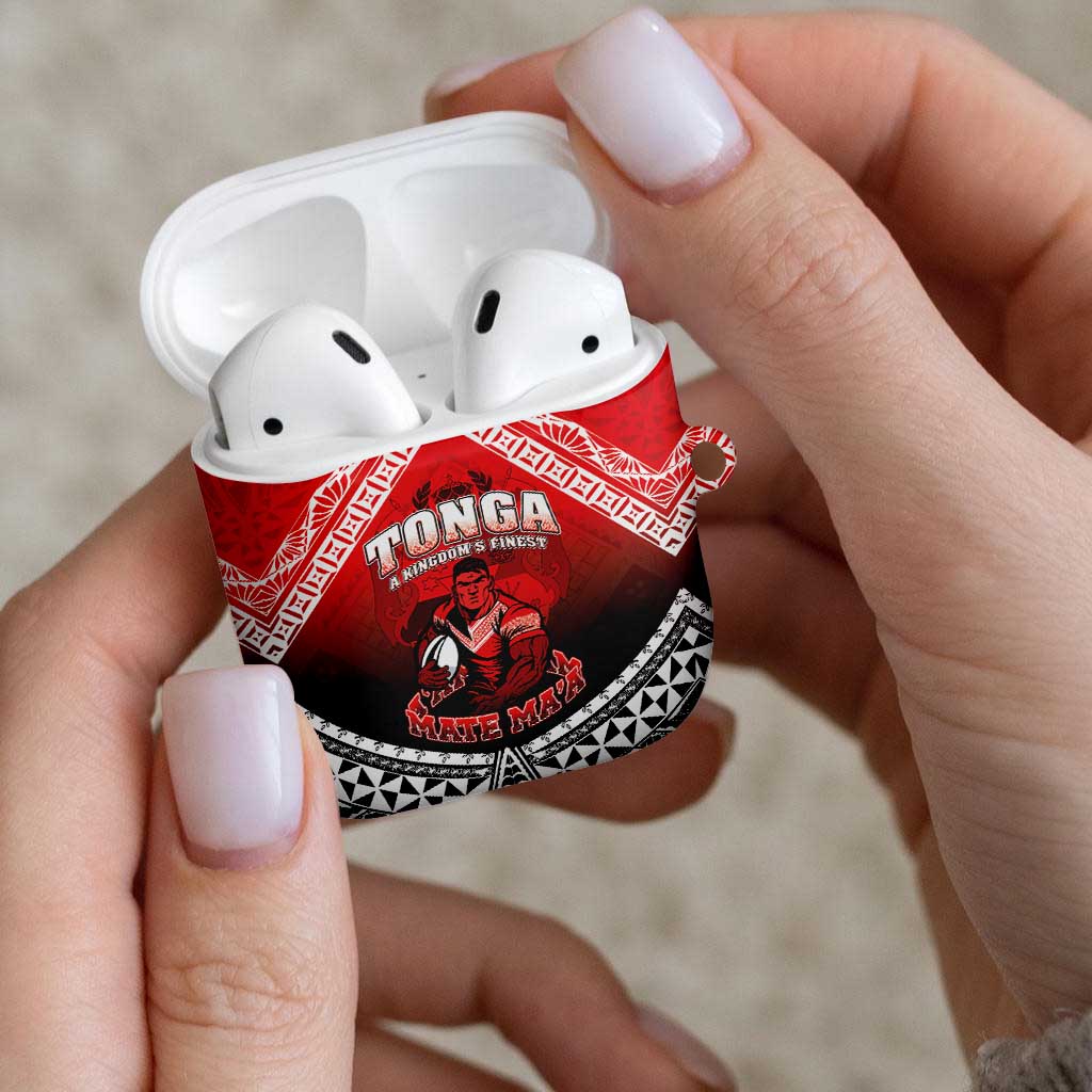 Rugby Tonga MMT AirPods Case Mana O Tonga LT05 - Polynesian Pride
