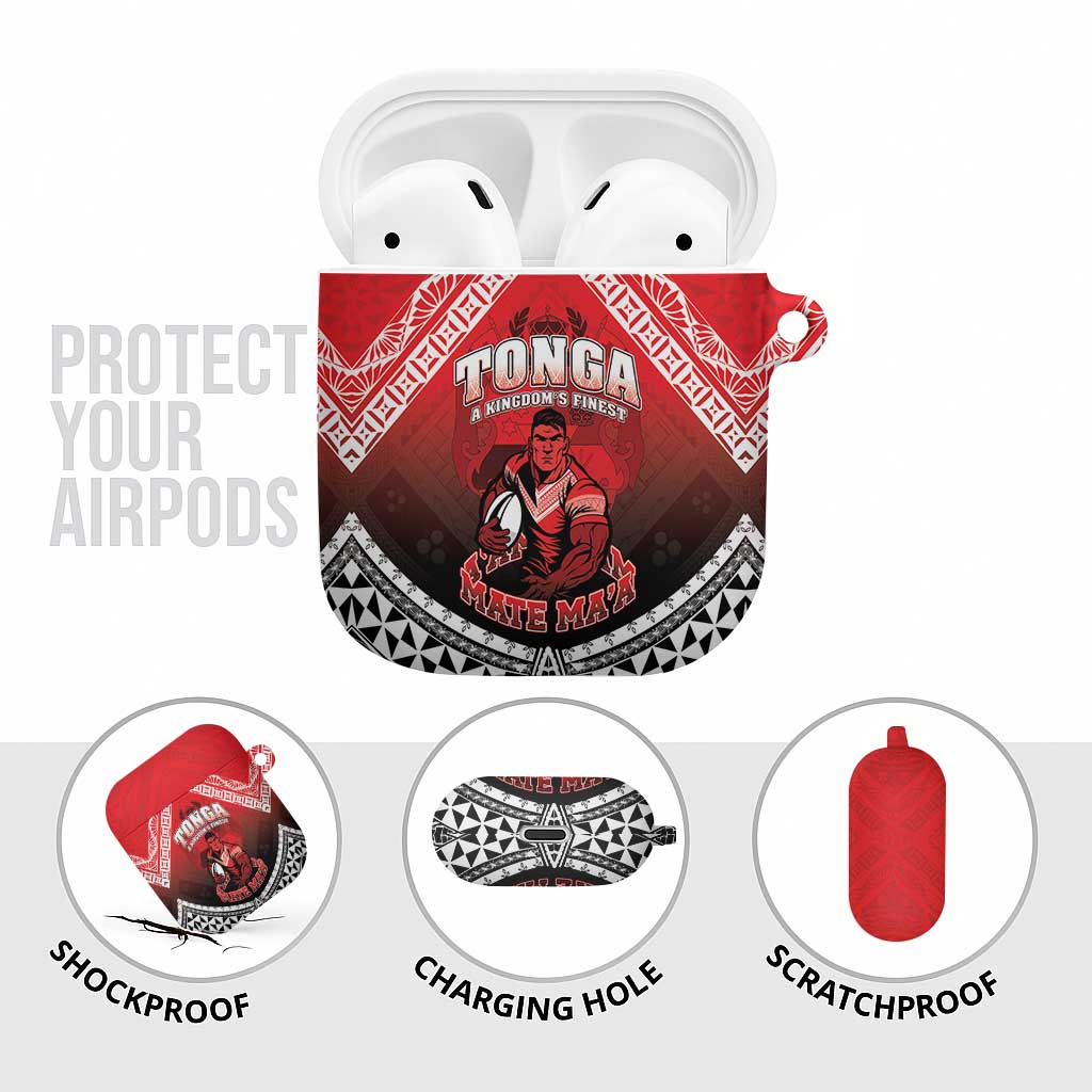 Rugby Tonga MMT AirPods Case Mana O Tonga LT05 - Polynesian Pride