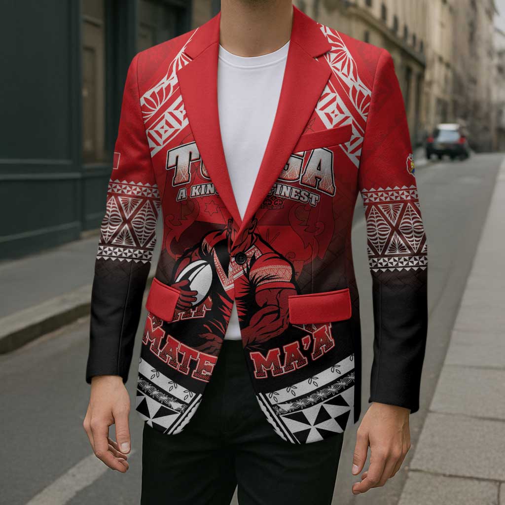 Custom Rugby Tonga MMT Blazer Mana O Tonga LT05 - Polynesian Pride