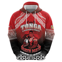 Custom Rugby Tonga MMT Hoodie Mana O Tonga LT05 - Polynesian Pride