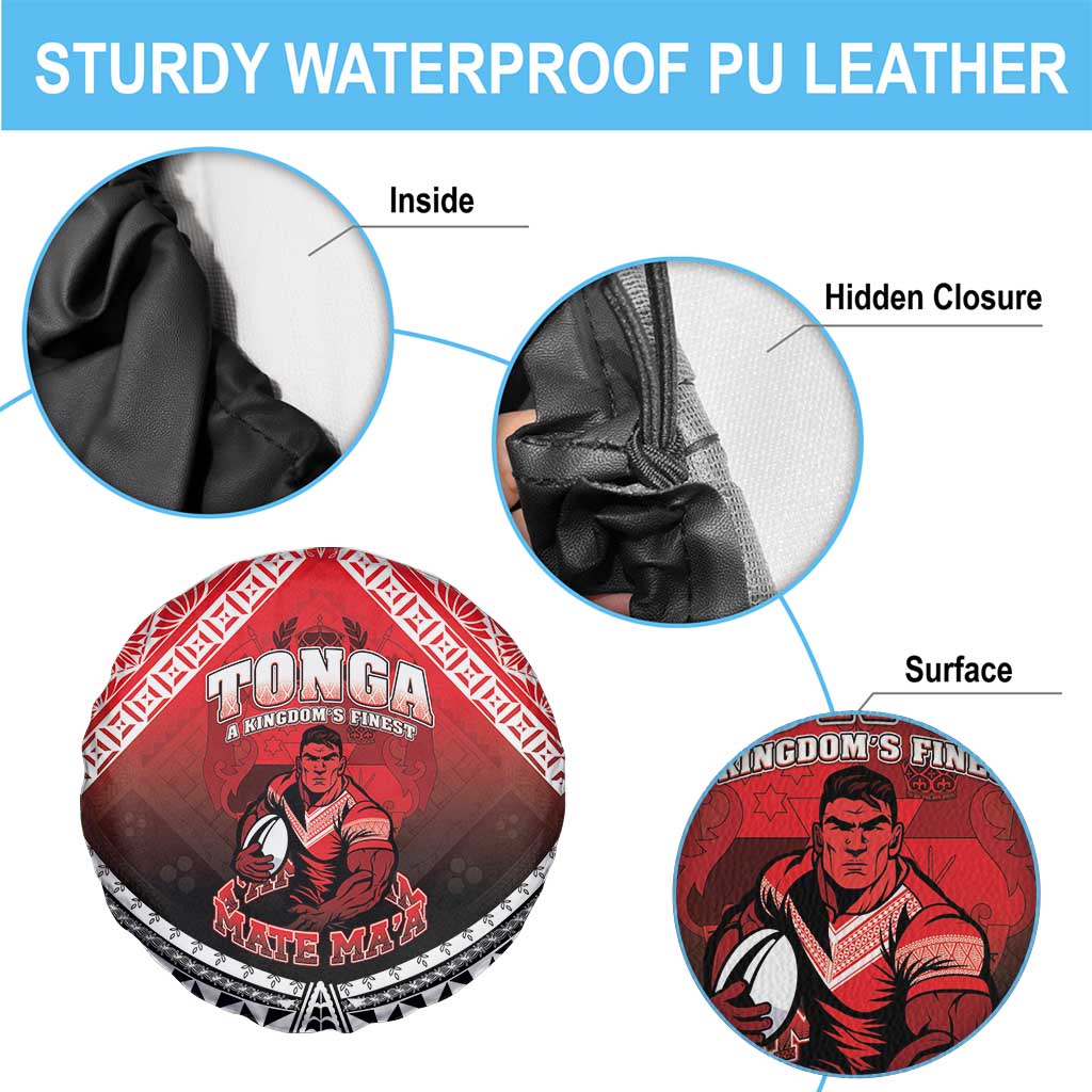 Rugby Tonga MMT Spare Tire Cover Mana O Tonga LT05 - Polynesian Pride