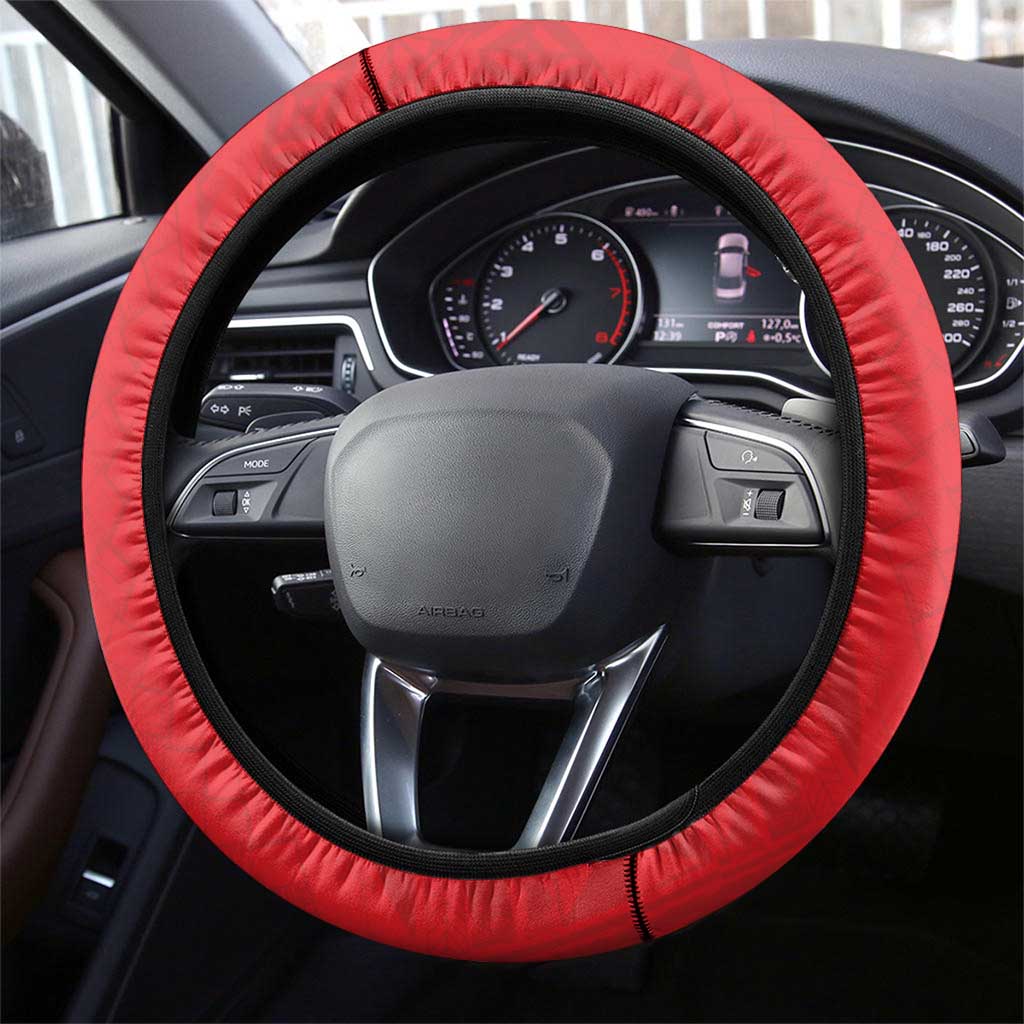 Rugby Tonga MMT Steering Wheel Cover Mana O Tonga LT05 - Polynesian Pride