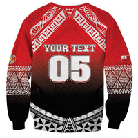 Custom Rugby Tonga MMT Sweatshirt Mana O Tonga LT05 - Polynesian Pride