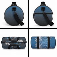 New Zealand Huia Bird Duffle Bag Aotearoa Maori Pattern LT05 - Polynesian Pride