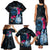 Tahiti Ia Orana Family Matching Tank Maxi Dress and Hawaiian Shirt Polynesian Turtle With Coat Of Arms LT05 - Polynesian Pride