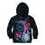 Tahiti Ia Orana Kid Hoodie Polynesian Turtle With Coat Of Arms LT05 - Polynesian Pride