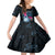 Tahiti Ia Orana Kid Short Sleeve Dress Polynesian Turtle With Coat Of Arms LT05 KID Blue - Polynesian Pride