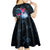 Tahiti Ia Orana Kid Short Sleeve Dress Polynesian Turtle With Coat Of Arms LT05 - Polynesian Pride