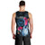 Tahiti Ia Orana Men Tank Top Polynesian Turtle With Coat Of Arms LT05 - Polynesian Pride