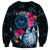 Tahiti Ia Orana Sweatshirt Polynesian Turtle With Coat Of Arms LT05 - Polynesian Pride