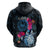 Tahiti Ia Orana Zip Hoodie Polynesian Turtle With Coat Of Arms LT05 - Polynesian Pride