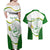 Custom Tailevu Rugby Couples Matching Off Shoulder Maxi Dress and Hawaiian Shirt Fiji Tapa Pattern LT05 - Polynesian Pride