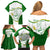 Custom Tailevu Rugby Family Matching Off Shoulder Short Dress and Hawaiian Shirt Fiji Tapa Pattern LT05 - Polynesian Pride