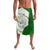 Custom Tailevu Rugby Lavalava Fiji Tapa Pattern LT05 Green - Polynesian Pride