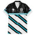 Custom Fiji Rugby Family Matching Puletasi and Hawaiian Shirt Fijian 7s With Tapa Pattern LT05 Dad's Shirt - Short Sleeve White - Polynesian Pride