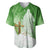 Happy Palm Sunday Baseball Jersey With Polynesian Pattern LT05 Green - Polynesian Pride