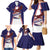 Personalised American Samoa Flag Day Family Matching Mermaid Dress and Hawaiian Shirt Flag Style