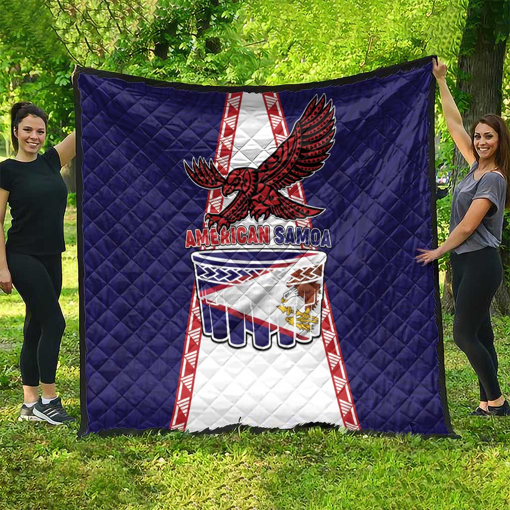 American Samoa Flag Day Quilt Flag Style LT05 - Polynesian Pride