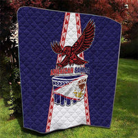 American Samoa Flag Day Quilt Flag Style LT05 - Polynesian Pride