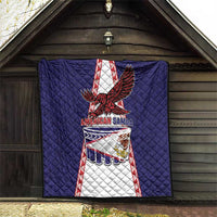 American Samoa Flag Day Quilt Flag Style LT05 - Polynesian Pride