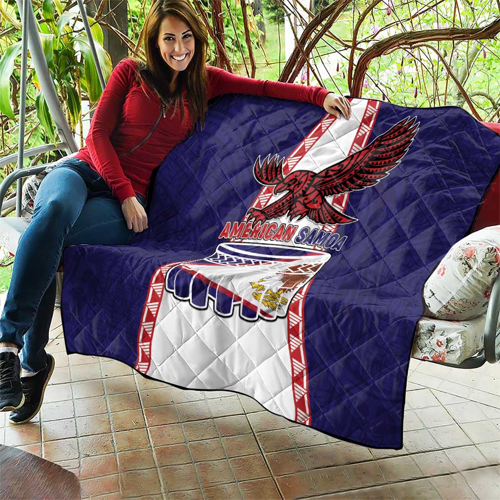 American Samoa Flag Day Quilt Flag Style LT05 - Polynesian Pride