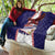 American Samoa Flag Day Quilt Flag Style