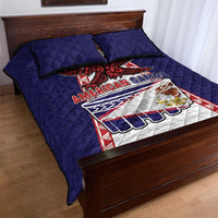 American Samoa Flag Day Quilt Bed Set Flag Style LT05 - Polynesian Pride