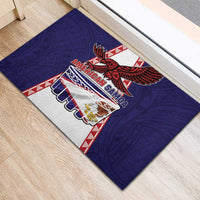American Samoa Flag Day Rubber Doormat Flag Style LT05 - Polynesian Pride