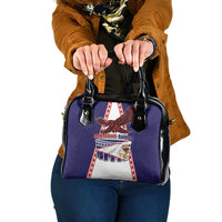 American Samoa Flag Day Shoulder Handbag Flag Style LT05 One Size Blue - Polynesian Pride