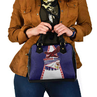 American Samoa Flag Day Shoulder Handbag Flag Style LT05 - Polynesian Pride