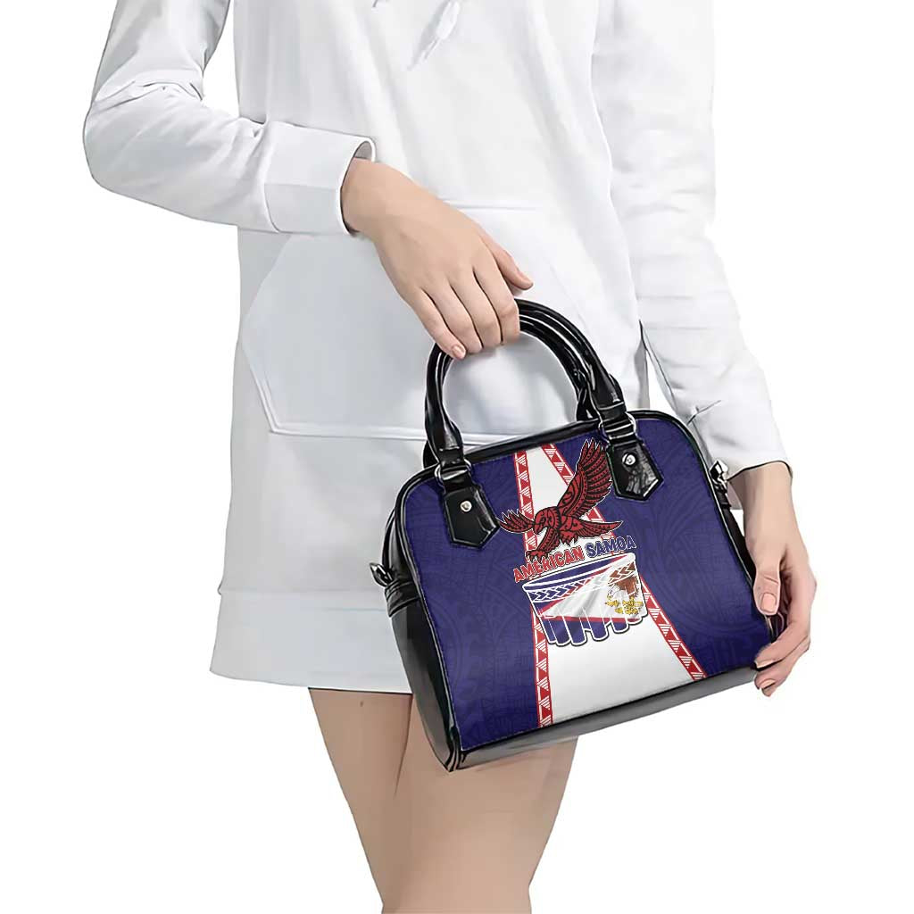 American Samoa Flag Day Shoulder Handbag Flag Style LT05 - Polynesian Pride